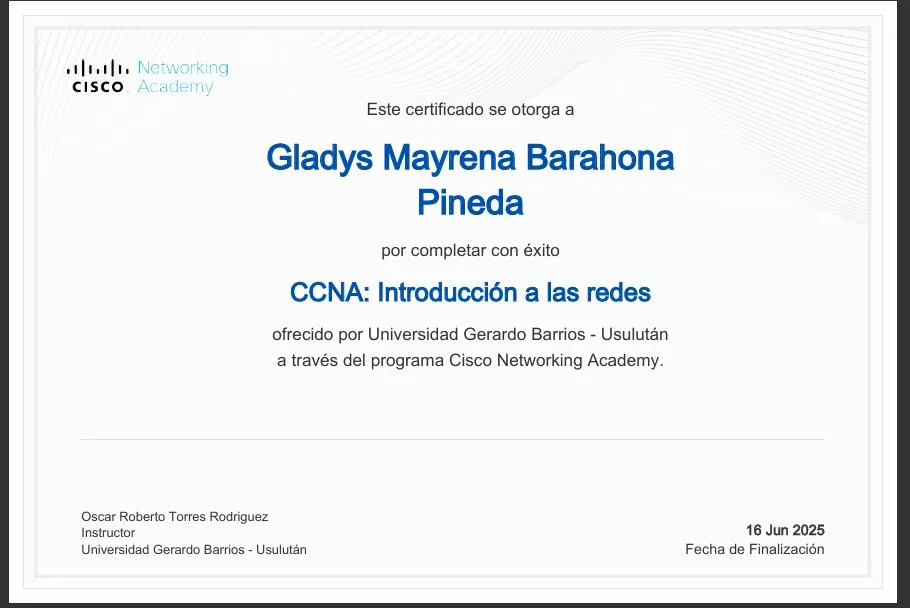 CCNA Introducción a las redes